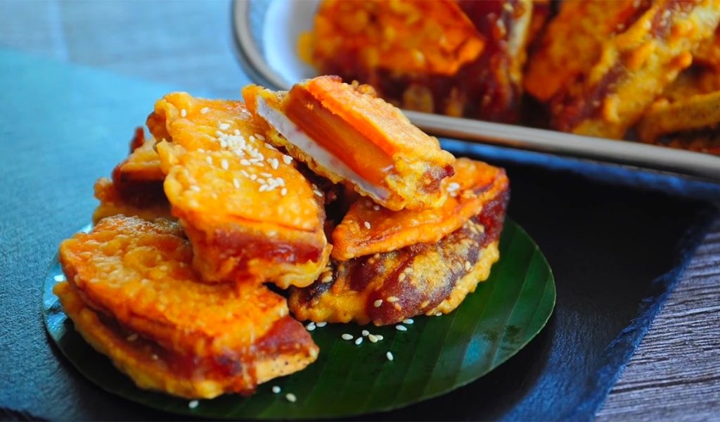 Cách chiên bánh tổ giòn ngon, thơm lừng và cách làm chuẩn vị gốc Hoa đơn giản 4