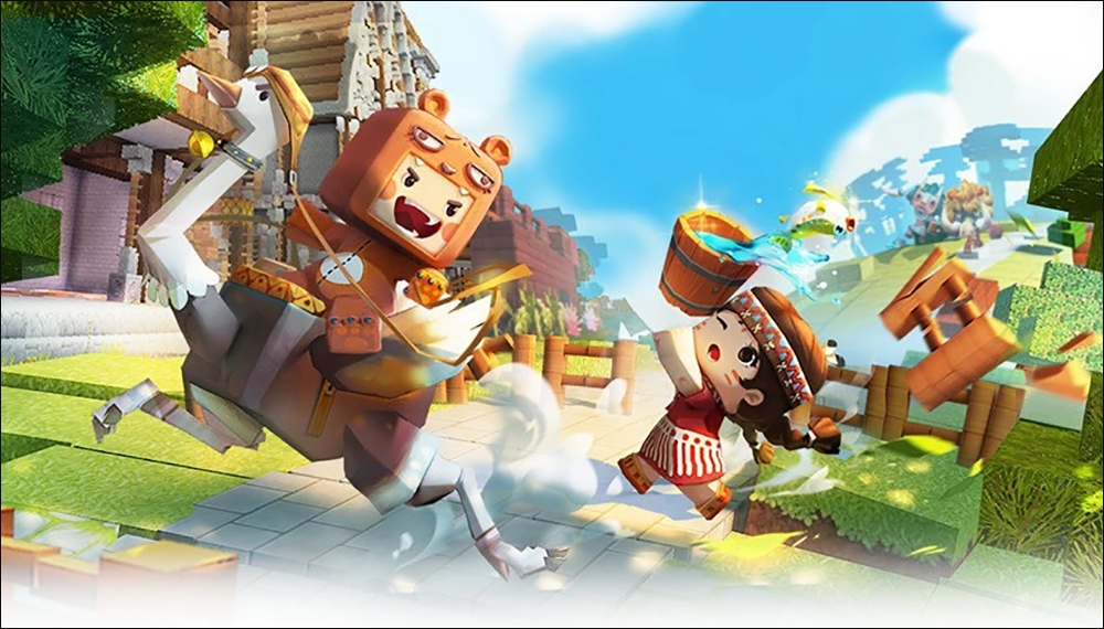 game mini world block art giao diện dễ hiểu