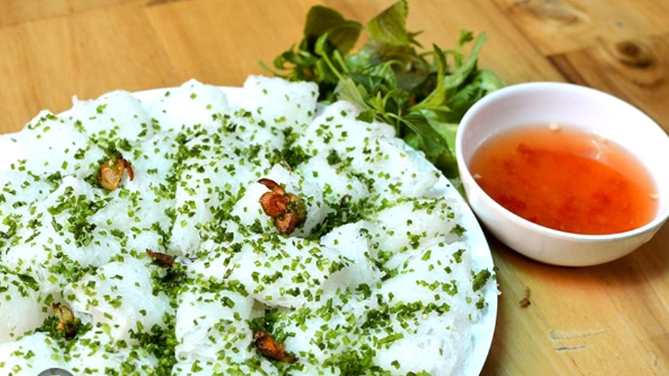 Món bánh hỏi thơm ngon, hấp dẫn.