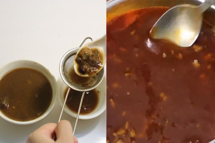 Làm mắm me chấm cá