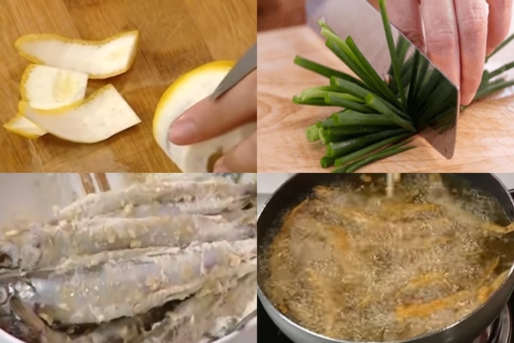 Các bước làm cá trứng chiên bơ tỏi