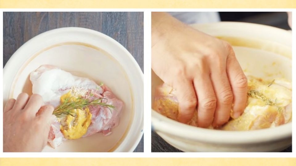 Ướp thịt cho ngấm đều gia vị