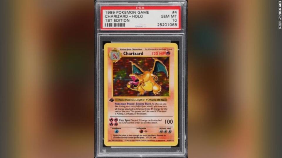 Thẻ Shadowless Holographic Charizard