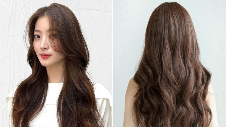 Tóc uốn đuôi không mái