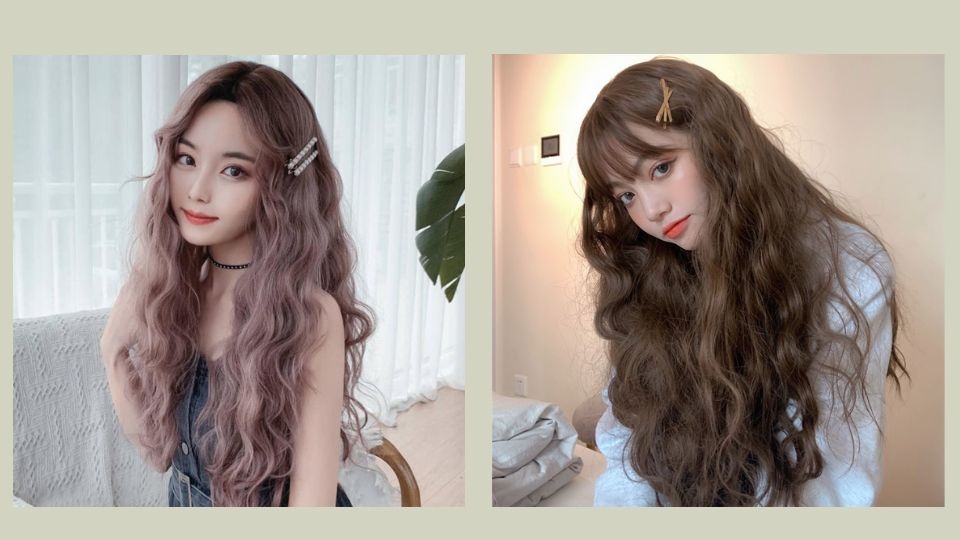 Kiểu tóc uốn đuôi sợi mì