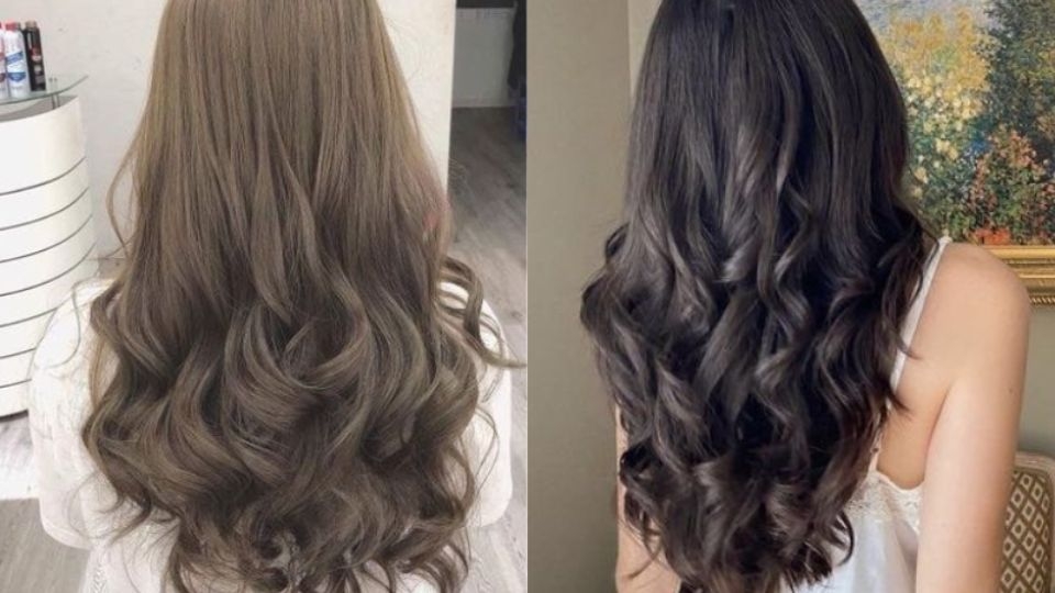 Kiểu tóc uốn đuôi lọn to