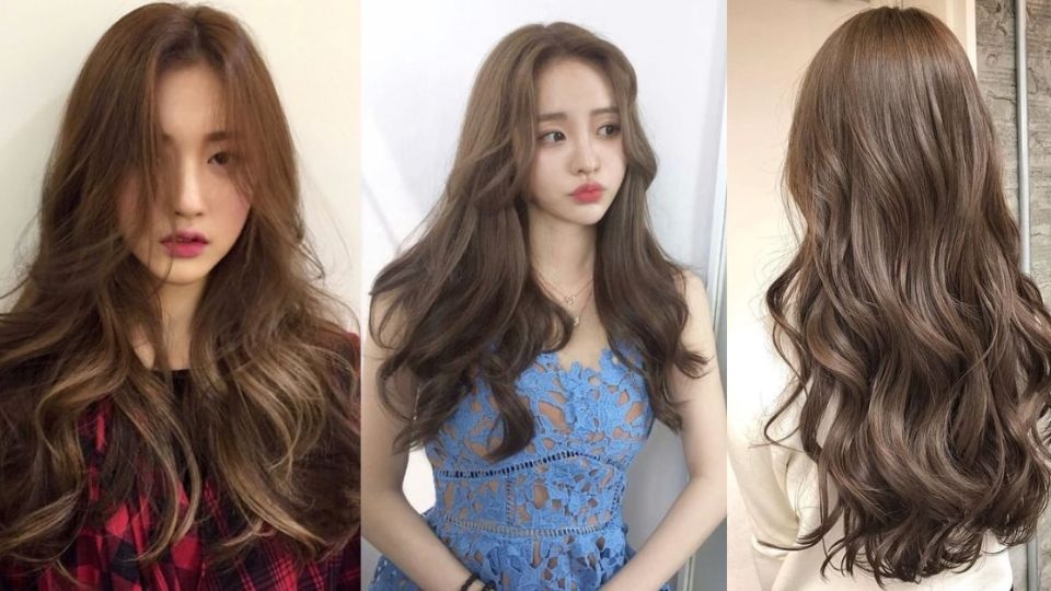 Tóc uốn đuôi gợn sóng