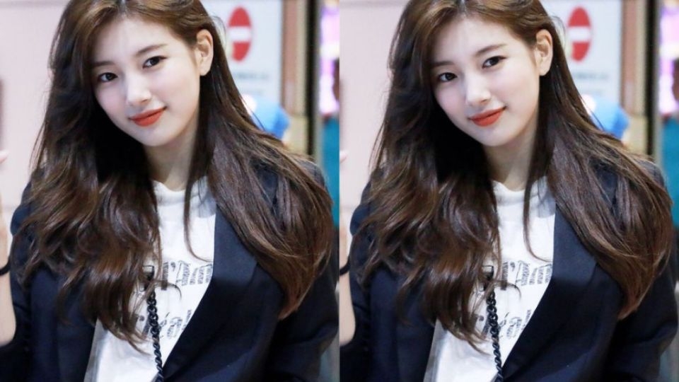 Kiểu tóc uốn đuôi xoăn nhẹ ngang lưng