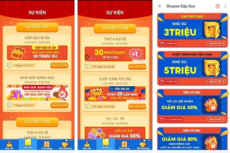 Chơi game Đập kẹo Shopee như thế nào 7