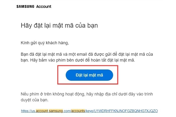 Cách xử lý khi quên mật khẩu Samsung Account 4