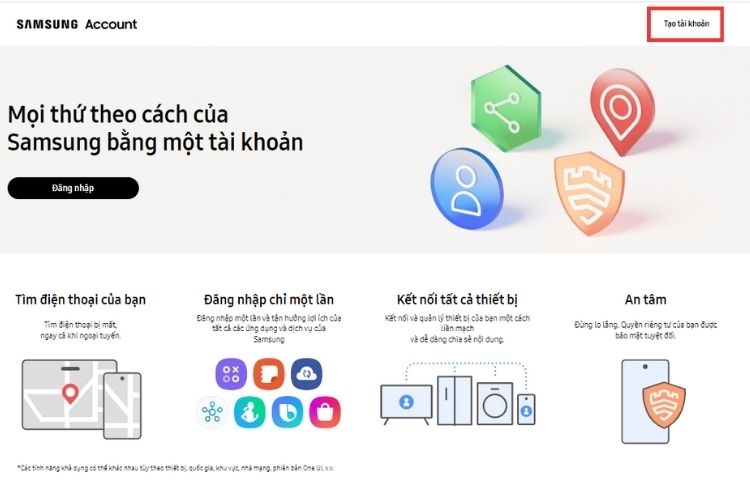 Cách xử lý khi quên mật khẩu Samsung Account 44