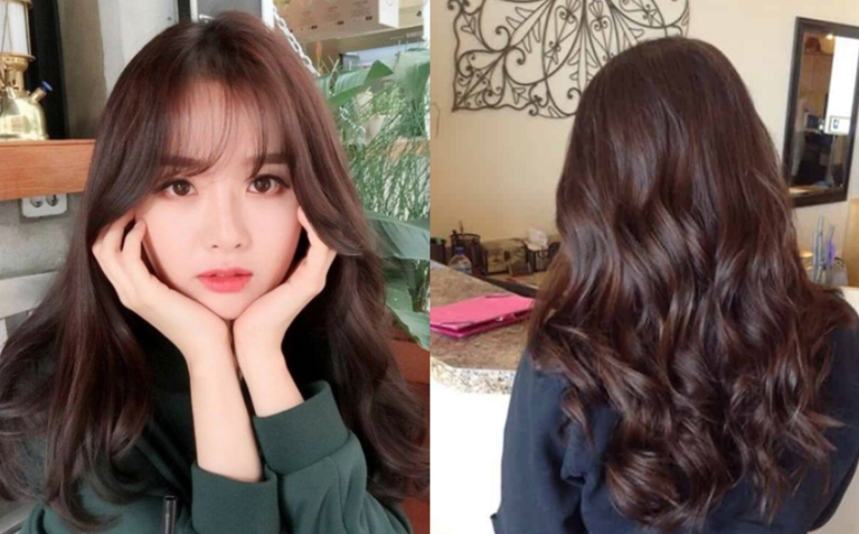 Tóc màu nâu sẫm quá lòe loẹt nhưng vẫn muốn tôn lên vẻ đẹp của mái tóc