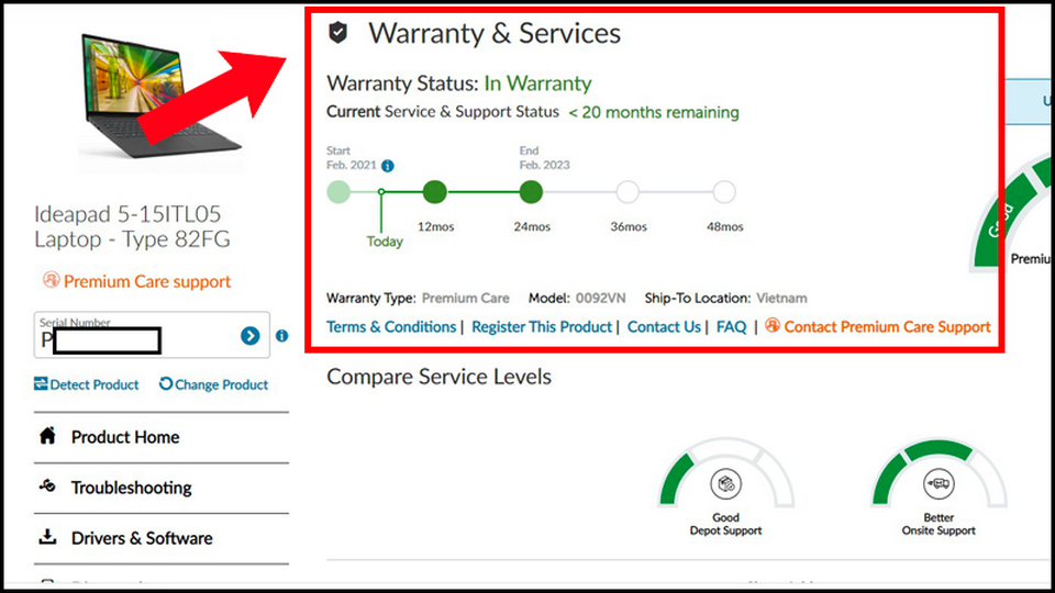 Kiểm tra theo thông tin được chỉ định