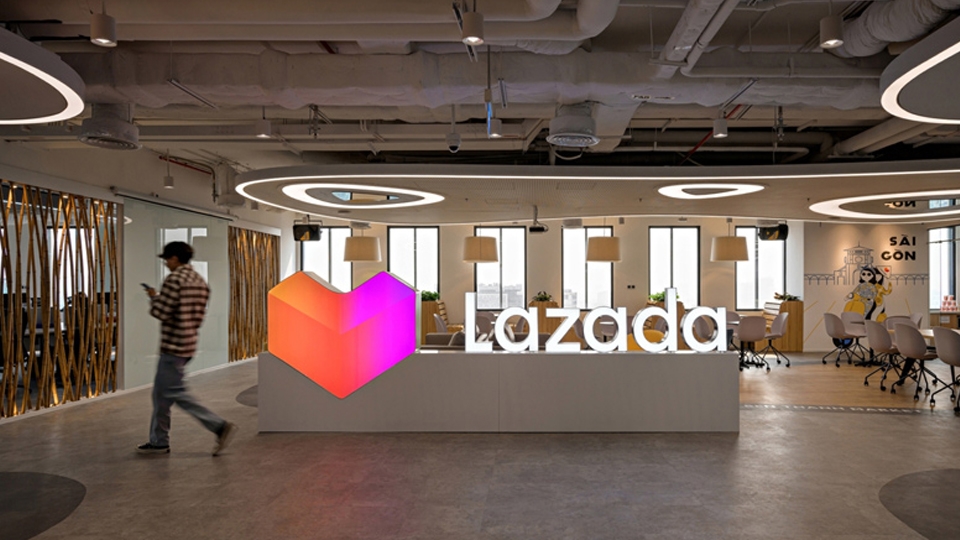 Trụ sở Lazada tại Việt Nam.