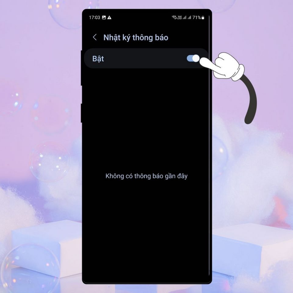 Kết thúc quy trình theo dõi thông báo