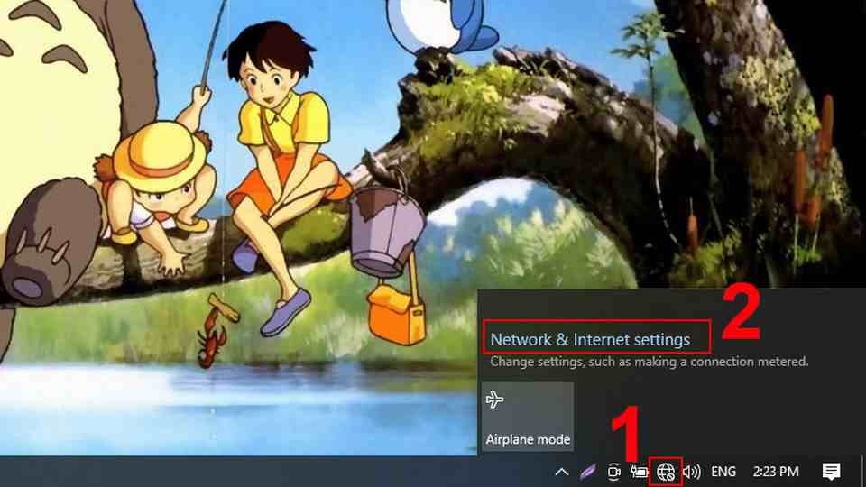 Thực hiện bước đầu tiên