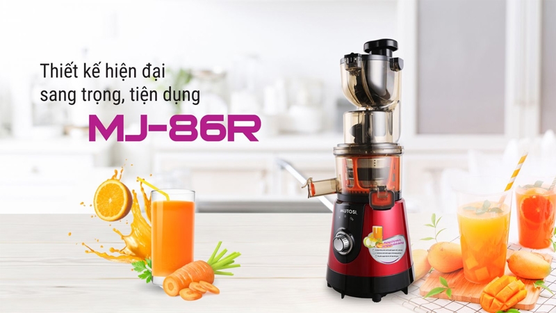 Máy ép chậm Mutosi có tốt không? Có nên mua không? Gợi ý một số mẫu máy ép chậm Mutosi chất lượng 6