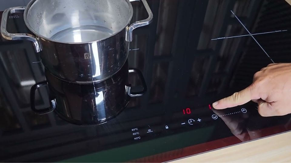 Hướng dẫn cài đặt chức năng hẹn giờ tắt trên bếp từ Hafele