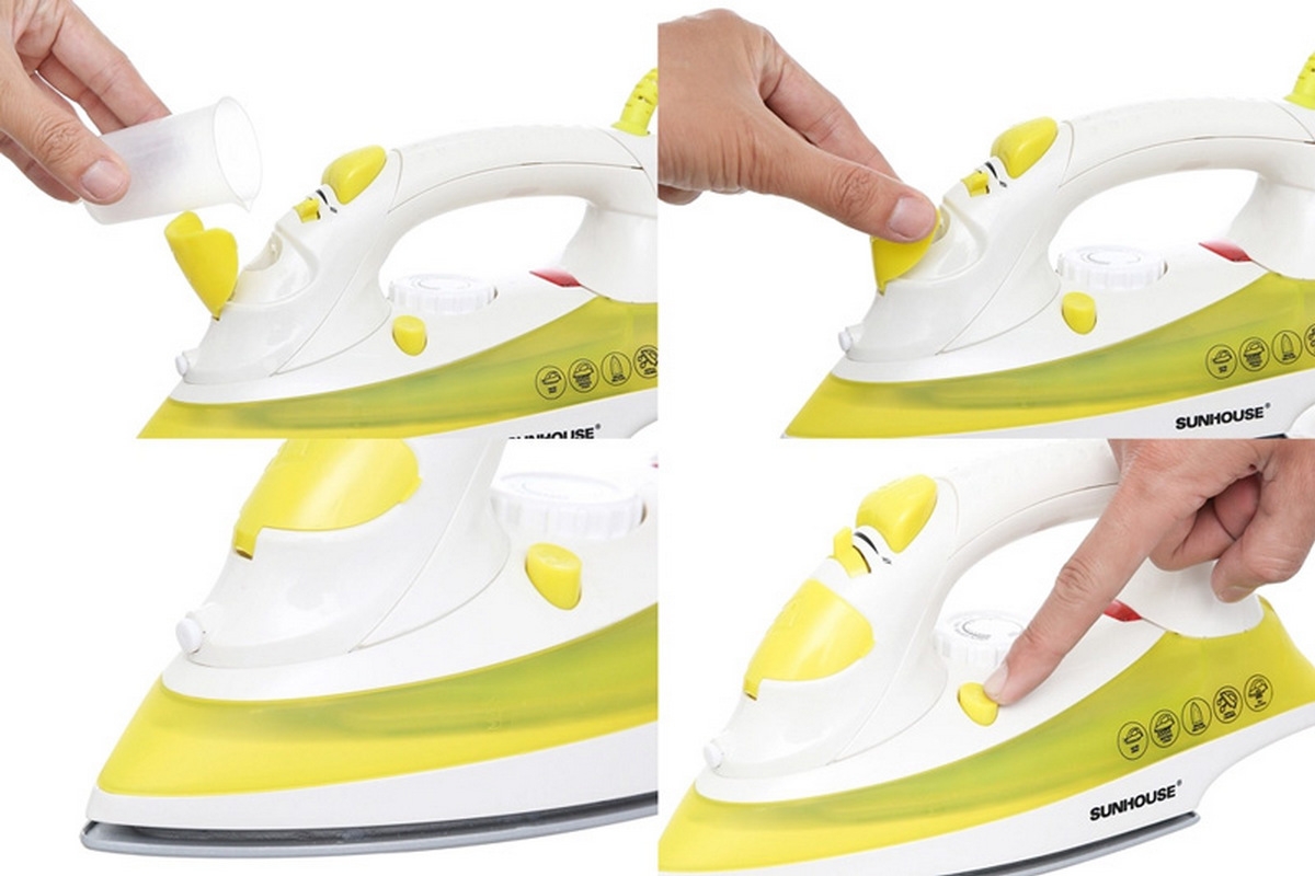 cách sử dụng bàn ủi hơi nước Sunhouse - hình 3