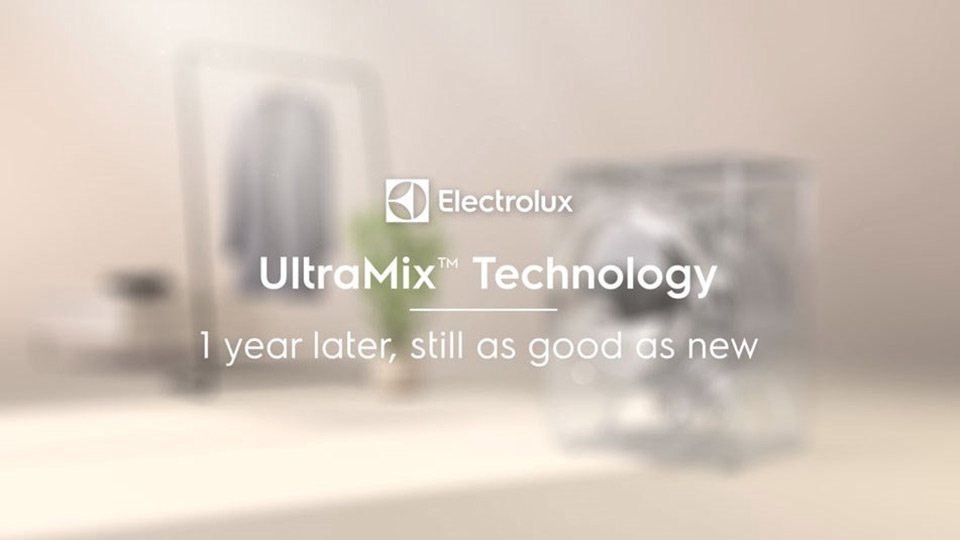 Ultramix là một công nghệ nổi bật của thương hiệu Electrolux