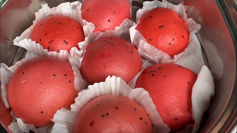 cách làm bánh bao ngọt 9