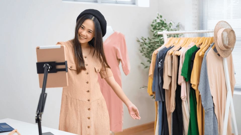 Livestream bán quần áo