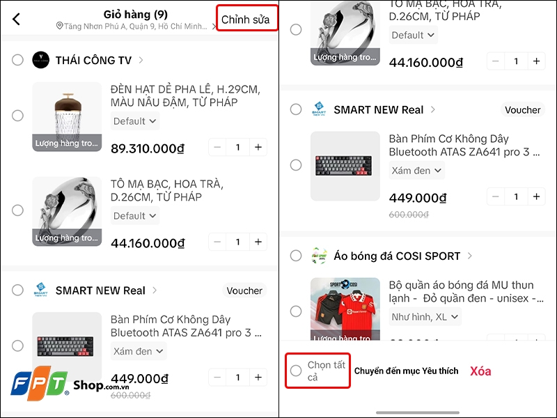 Cách xóa giỏ hàng trên TikTok - hình 4