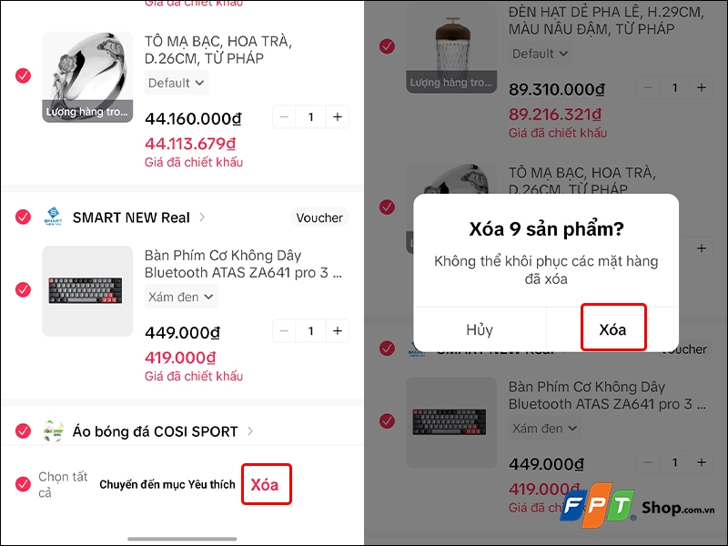 Cách xóa giỏ hàng trên TikTok - hình 6