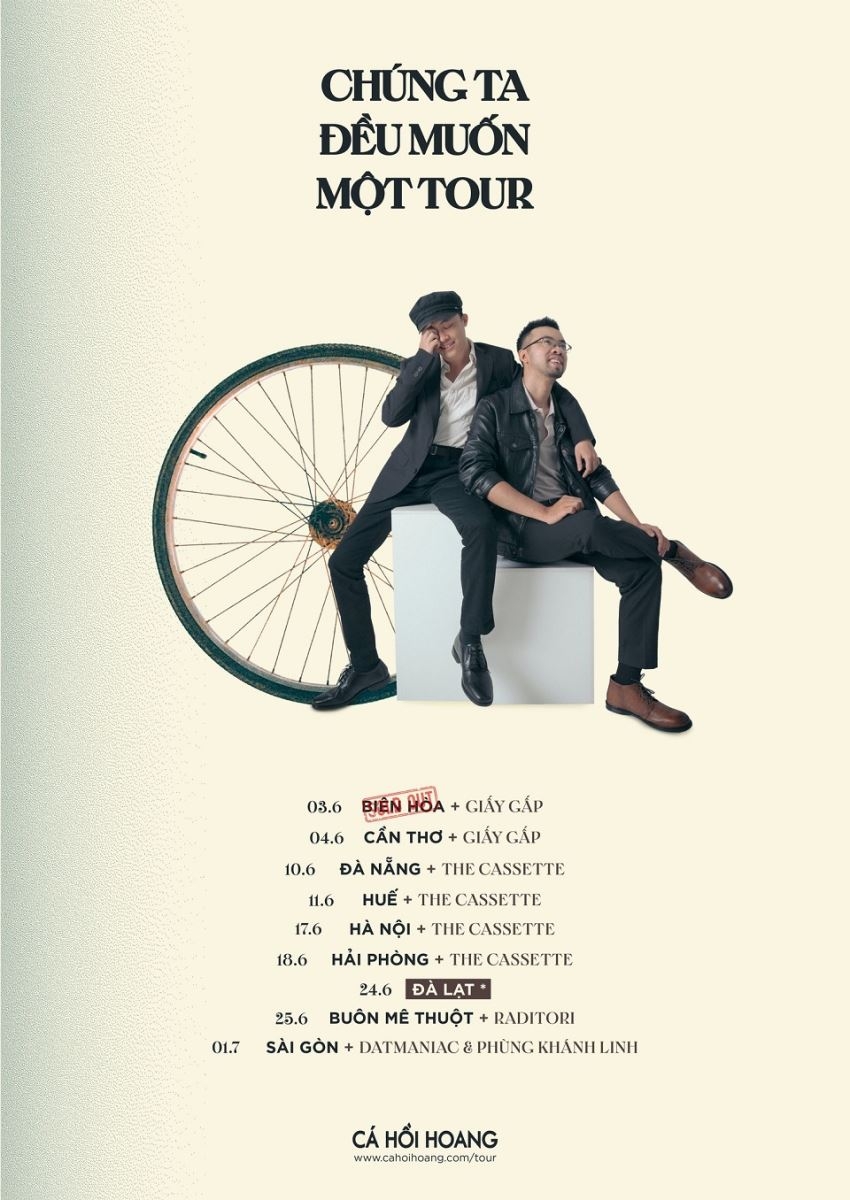 Chúng ta đều muốn một tour - Cá Hồi Hoang