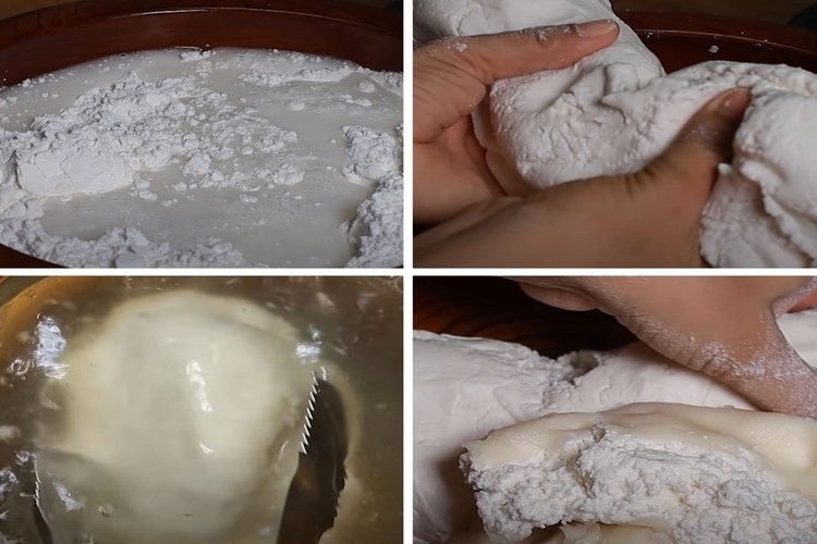 Làm vỏ bánh cam mặn