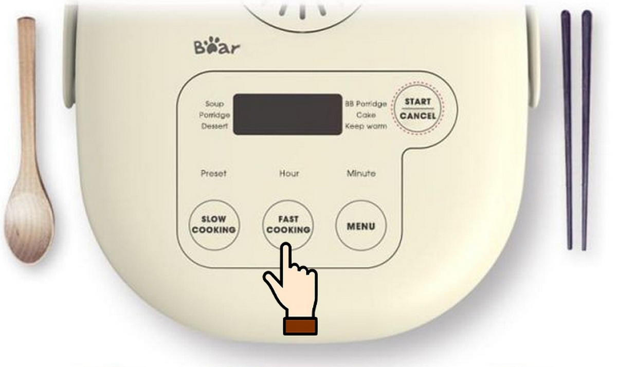 cách sử dụng nồi cơm điện Bear - hình 2