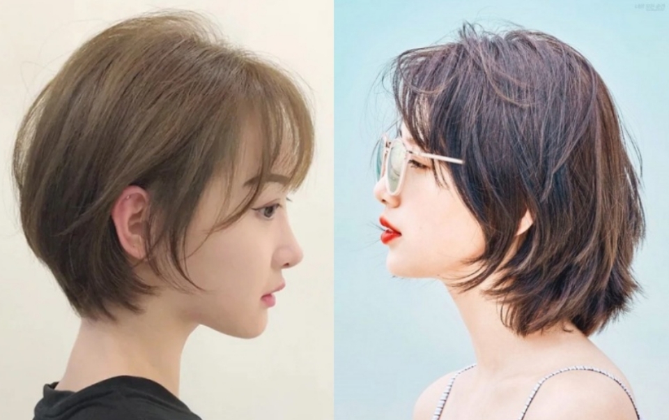 Tóc bob tỉa layer ngắn đang được nhiều cô nàng ưa thích