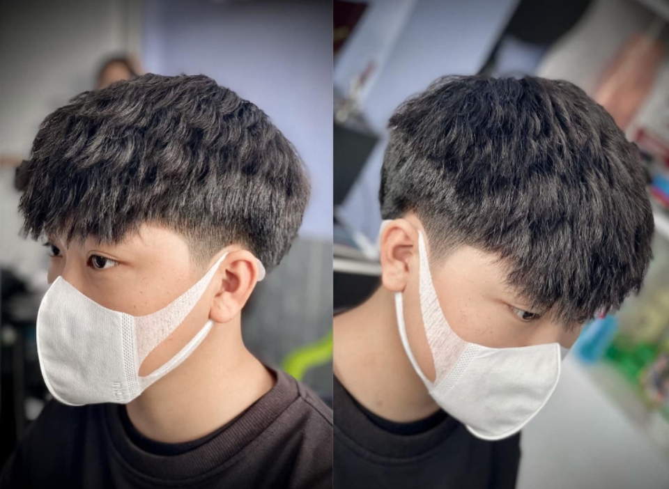 Uốn xoăn tóc Texture ngắn tạo điểm nổi bật riêng