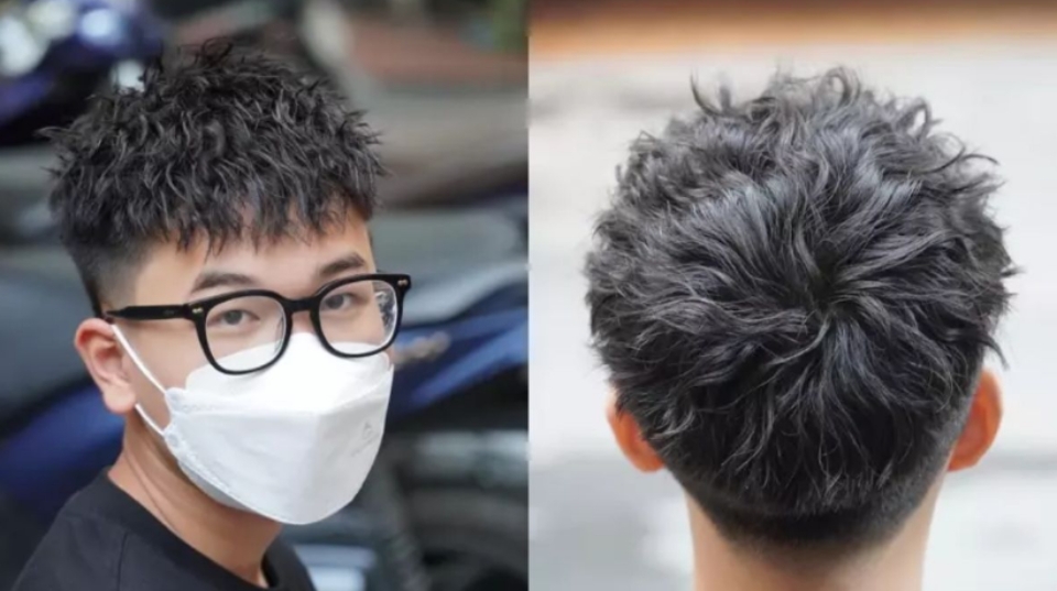 Kiểu tóc uốn Texture Mohican “trending”