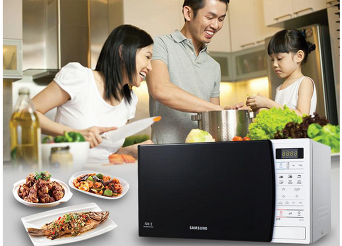 cách sử dụng lò vi sóng Samsung - hình 1