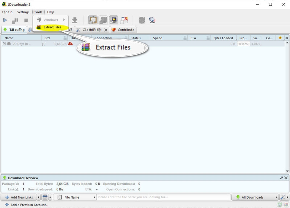jDownloader - Ảnh 03