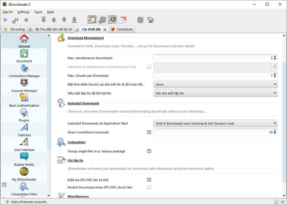 jDownloader - Ảnh 04