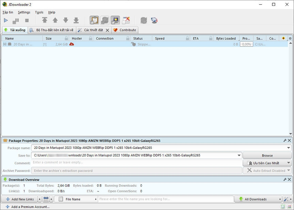 jDownloader - Ảnh 05
