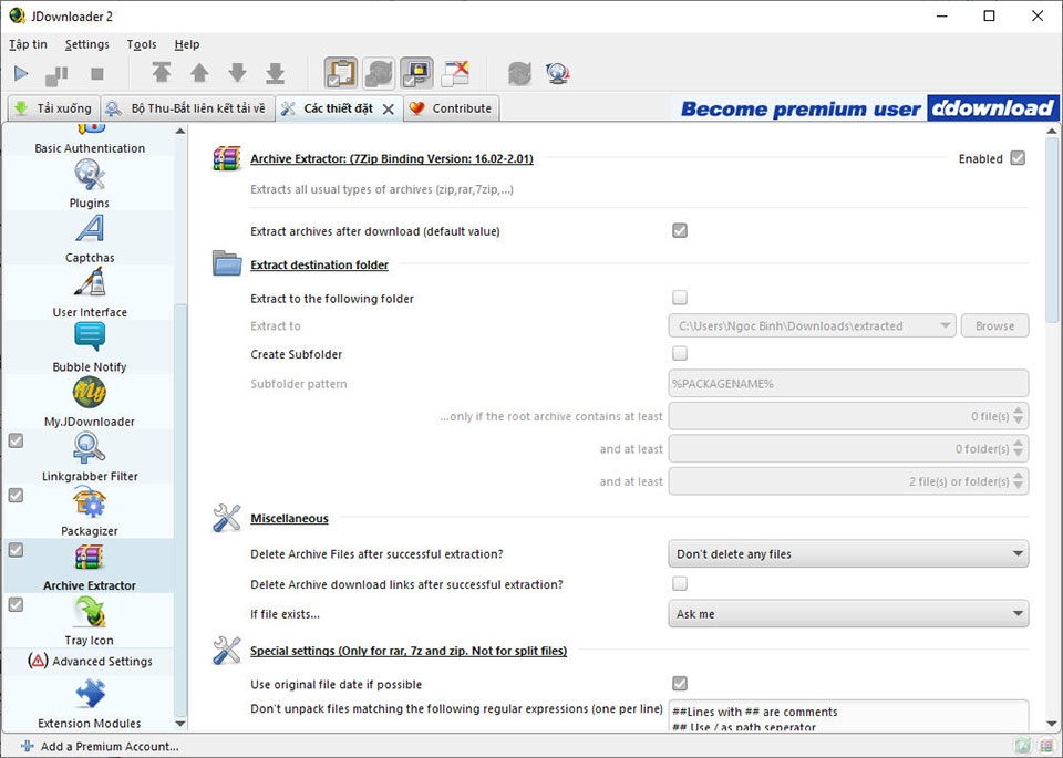 jDownloader - Ảnh 06