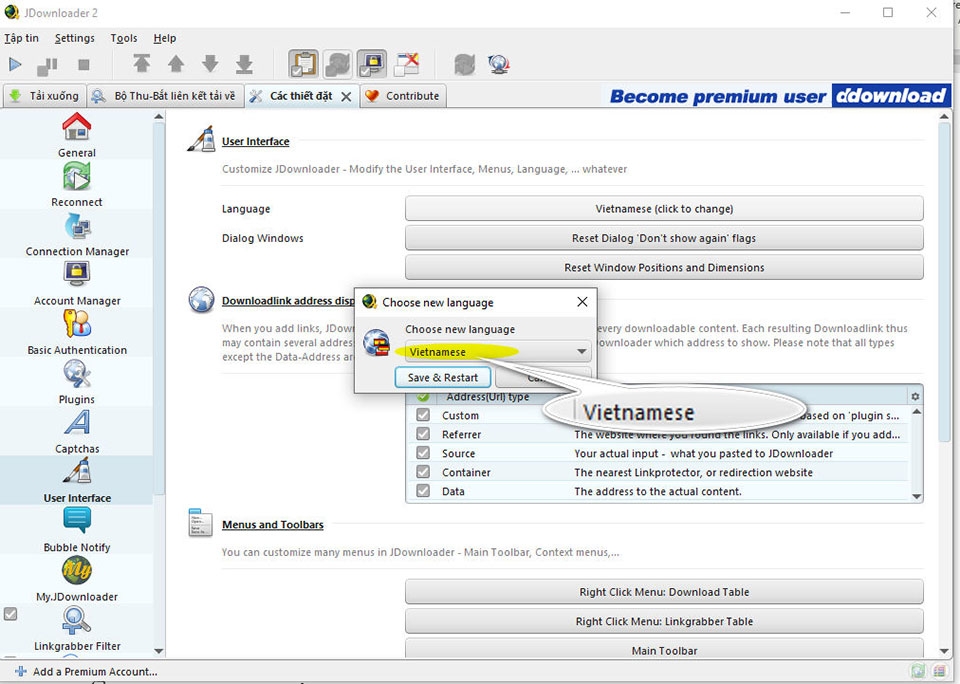 jDownloader - Ảnh 07