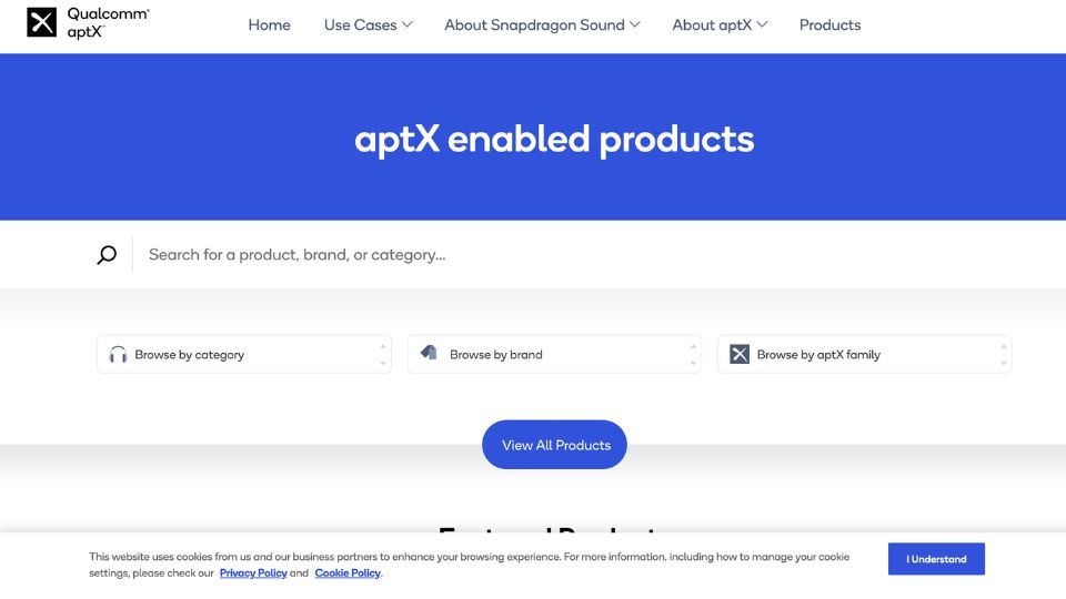 Tìm kiếm trên website aptX