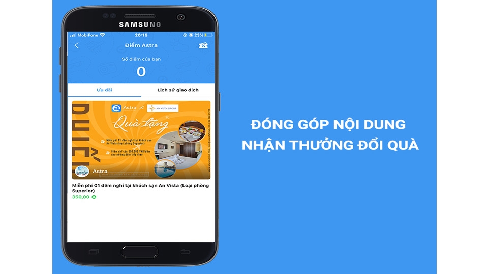 Giá trị điểm thưởng chưa đa dạng và áp dụng rộng