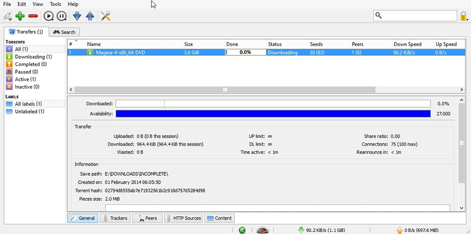 qBittorrent - Ảnh 03