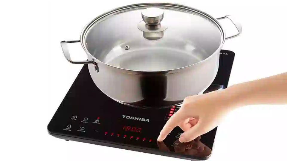 Cách hẹn giờ trên bếp từ Toshiba