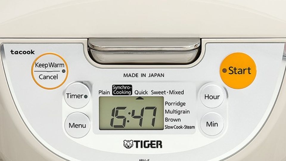 Một số nút chức năng cơ bản của nồi cơm điện Tiger