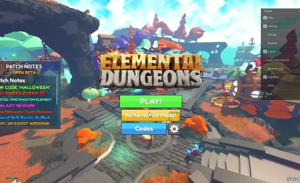 chơi game Elemental Dungeon