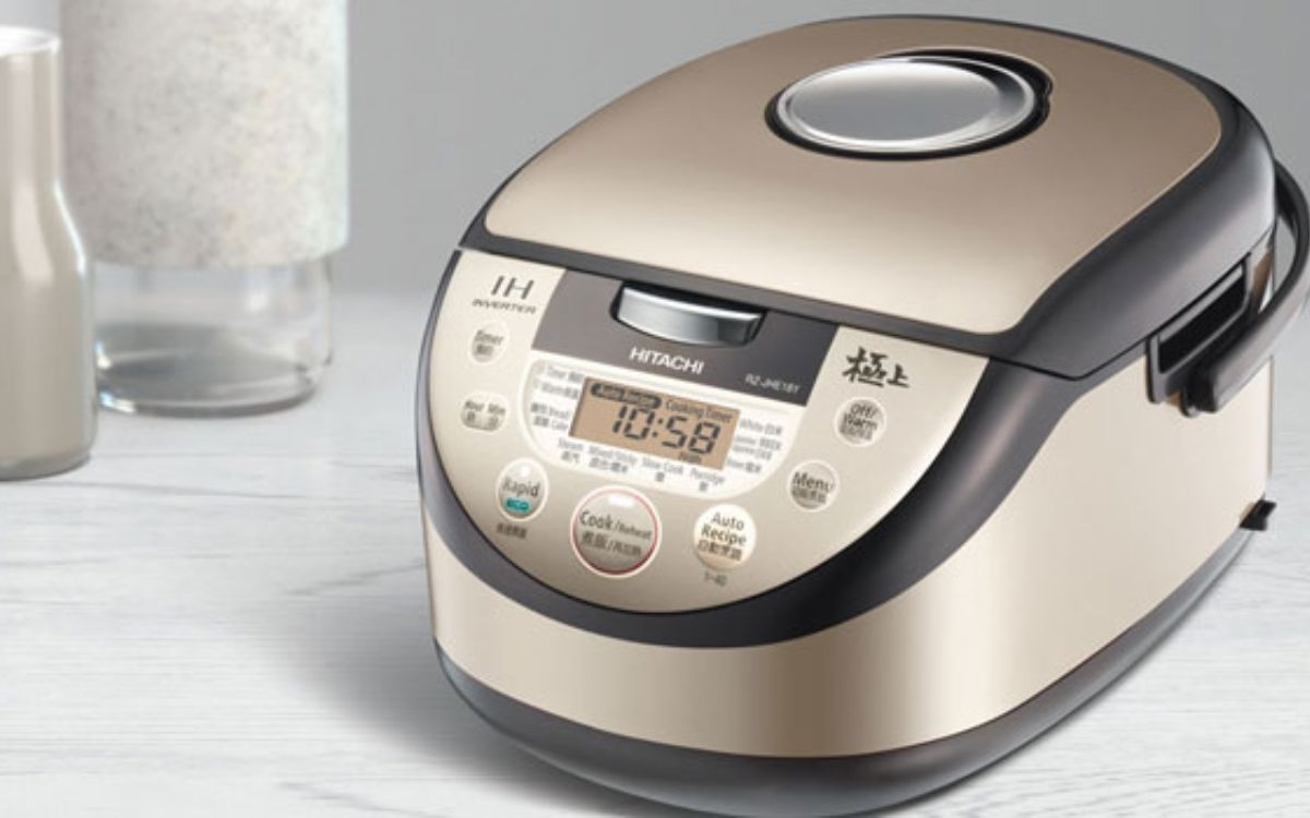 Thông tin có ở bảng điều khiển của nồi cơm điện cao tần Hitachi