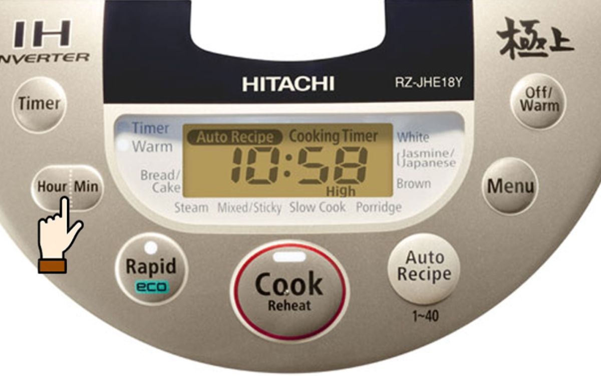 Sử dụng chức năng nấu chậm