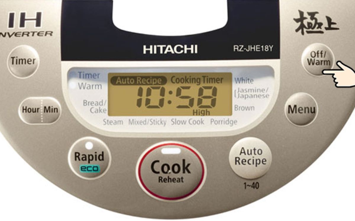 Sử dụng chức năng giữ ấm