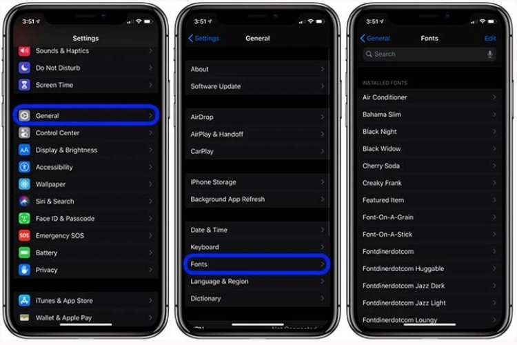 Cách sửa lỗi font chữ Facebook cho điện thoại iPhone